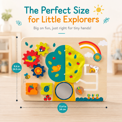 Wooden Baby Activity Board