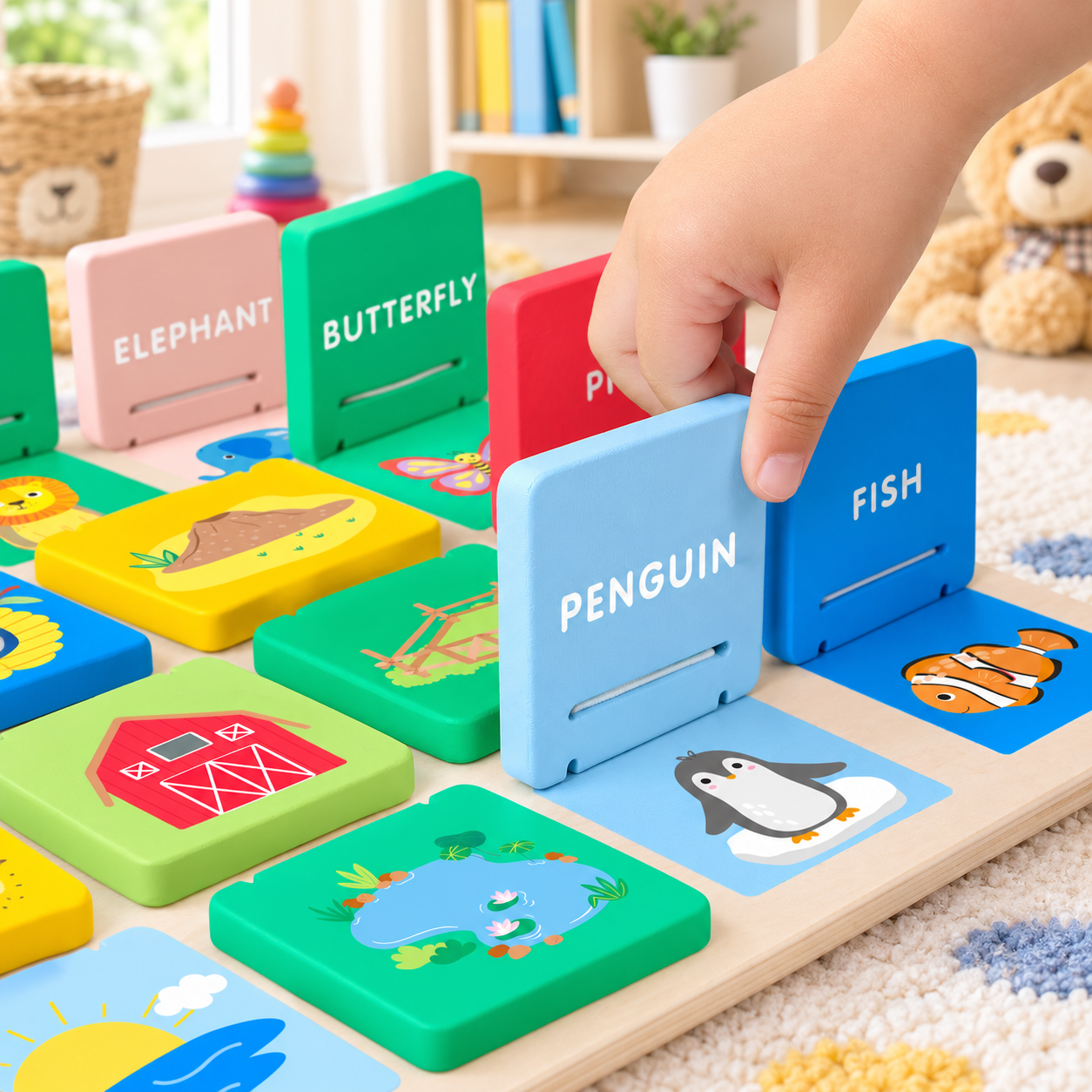 Take-Along Farm Sorting Barn