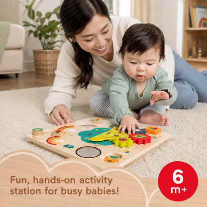 Wooden Baby Activity Board